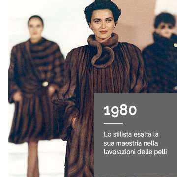 Campagna Vinicio Pajaro 1980: Lo stilista esalta la sua maestria nella lavorazione delle pelli