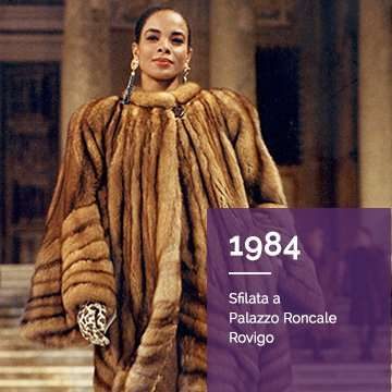 Campagna Vinicio Pajaro 1984: Sfilata a Palazzo Roncale, Rovigo