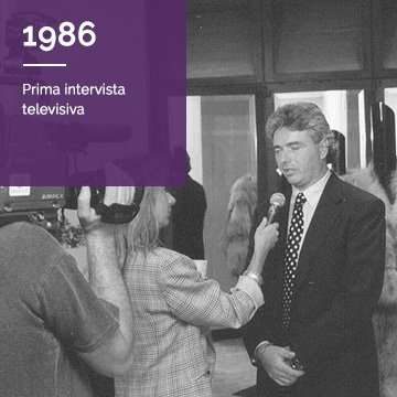 Campagna Vinicio Pajaro 1986: Prima intervista televisiva