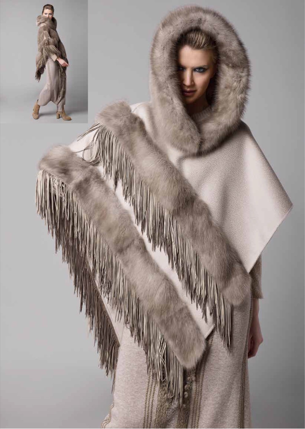 Pelliccia donna collezione 2026 — look 1