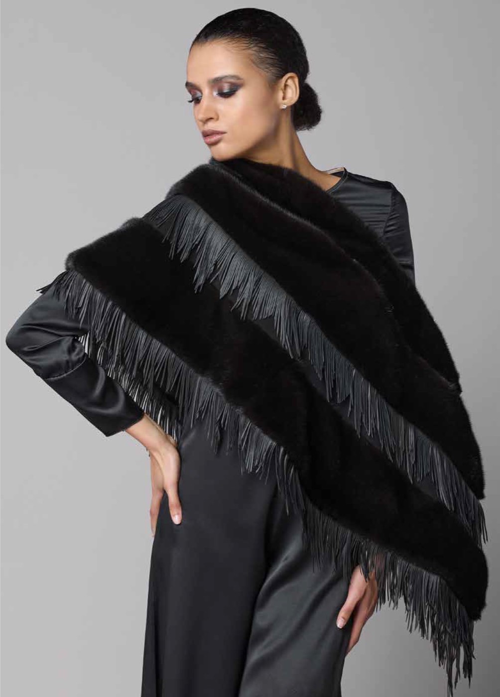 Pelliccia donna collezione 2026 — look 3