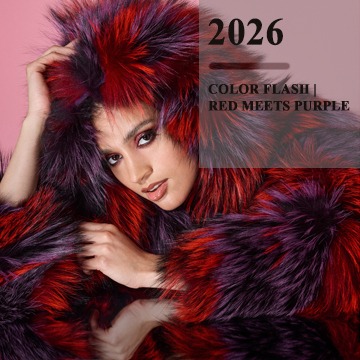 Campagna Vinicio Pajaro 2026: Color Flash, il rosso incontra il viola