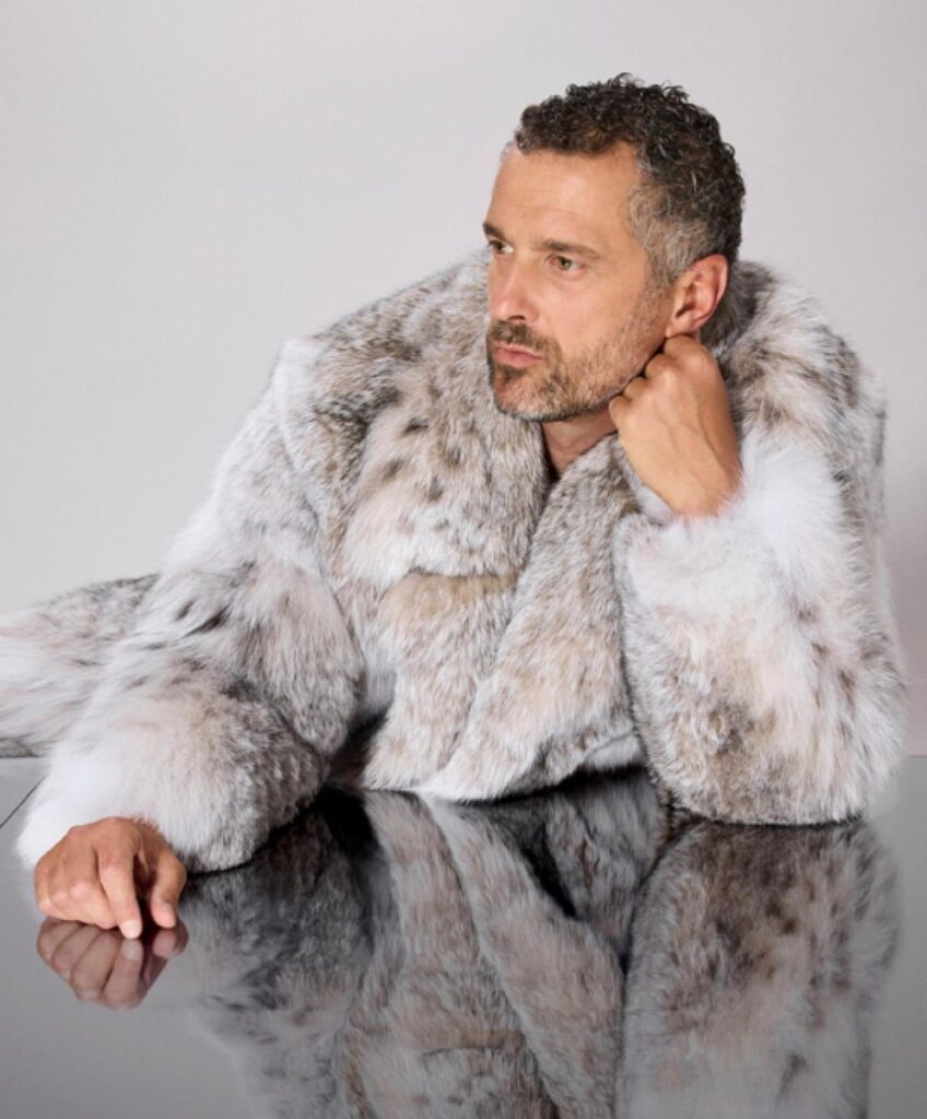 Giaccone in lince, collezione 2026